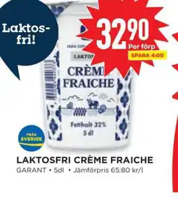 Willys LAKTOSFRI CRÈME FRAICHE erbjuda