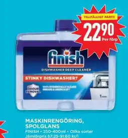 Willys Finish Dishwasher Deep Cleaner erbjuda