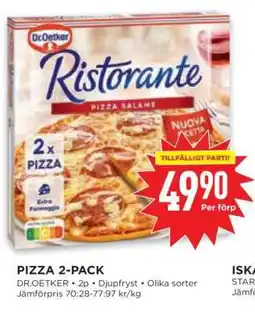Willys Pizza 2-Pack erbjuda