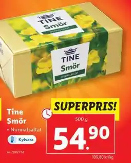 Lidl TINE Smör erbjuda