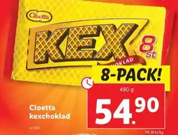 Lidl Cloetta Kexchoklad erbjuda
