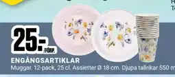 ÖoB Engångsartiklar erbjuda
