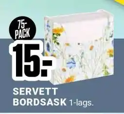 ÖoB SERVETT BORDSASK erbjuda