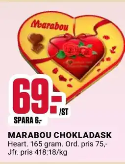 ÖoB MARABOU CHOKLADASK erbjuda