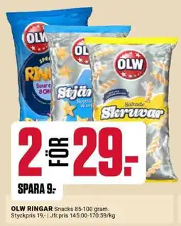 ÖoB OLW RINGAR erbjuda