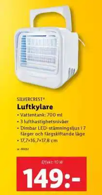Lidl SILVERCREST Luftkylare erbjuda