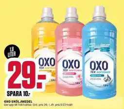 ÖoB OXO SKÖLJMEDEL erbjuda