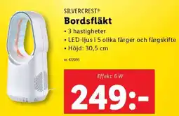 Lidl SILVERCREST Bordsfläkt erbjuda