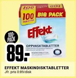 ÖoB EFFEKT MASKINDISKTABLETTER erbjuda