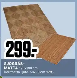 ÖoB SJÖGRÄSMATTA erbjuda