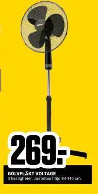 ÖoB Golvfläkt Voltage erbjuda