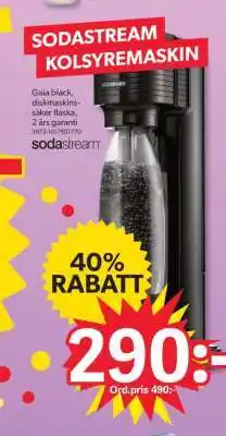 DollarStore SODASTREAM KOLSYREMASKIN erbjuda