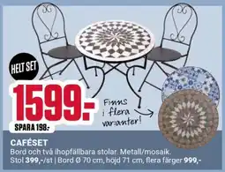 ÖoB CAFÉSET erbjuda