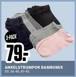 ÖoB ANKELSTRUMPOR BAMBUMIX erbjuda