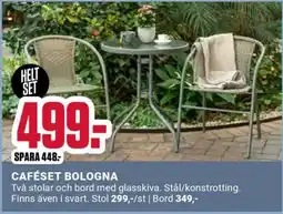 ÖoB CAFÉSET BOLOGNA erbjuda