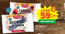 Stora Coop Kryddig Korv erbjuda