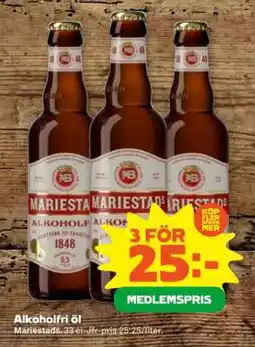 Stora Coop ALKOHOLFRI ÖL erbjuda