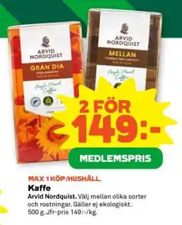 Stora Coop KAFFE erbjuda
