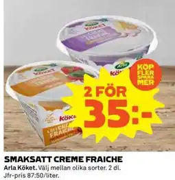 Coop SMAKSATT CRÈME FRAICHE erbjuda