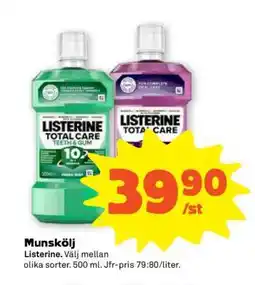 Stora Coop Listerine erbjuda