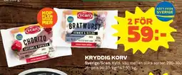 Coop Kryddig Korv erbjuda