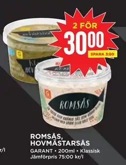 Willys ROMSÅS, HOVMÄSTARSÅS erbjuda