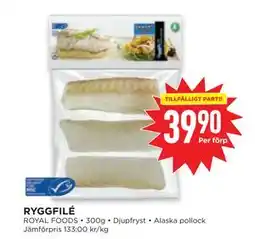 Willys RYGGFILÉ erbjuda
