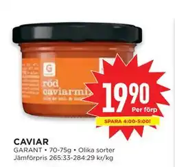 Willys CAVIAR erbjuda