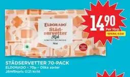 Willys STÄDSERVETTER 70-PACK erbjuda