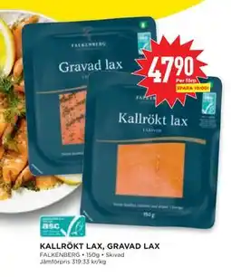 Willys Hemma KALLRÖKT LAX, GRAVAD LAX erbjuda