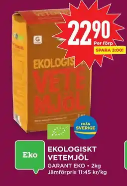Willys Hemma EKOLOGISKT VETEMJÖL erbjuda