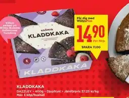 Willys Hemma KLADDKAKA erbjuda