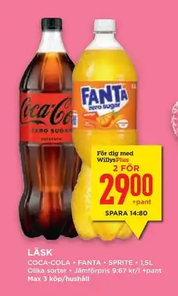 Willys Hemma LÄSK erbjuda