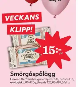 Hemköp Smörgåspålägg erbjuda