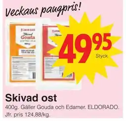 Matöppet Skivad ost erbjuda