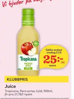 Hemköp Juice erbjuda