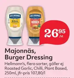 Hemköp Majonnäs, Burger Dressing erbjuda