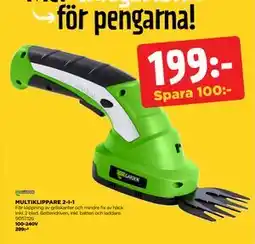 Jem&Fix MULTIKLIPPARE 2-I-1 erbjuda