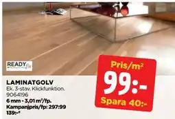 Jem&Fix LAMINATGOLV erbjuda