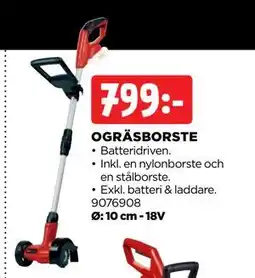 Jem&Fix OGRÄSBORSTE erbjuda