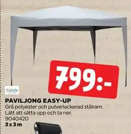 Jem&Fix PAVILJONG EASY-UP erbjuda
