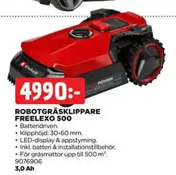 Jem&Fix ROBOTGRÄSKLIPPARE FREELEXO 500 erbjuda