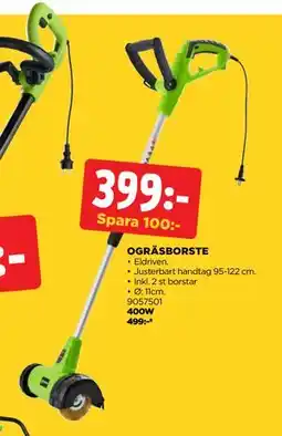 Jem&Fix OGRÄSBORSTE erbjuda