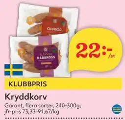Hemköp Kryddkorv erbjuda