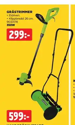 Jem&Fix GRÄSTRIMMER erbjuda