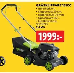 Jem&Fix GRÄSKLIPPARE 131CC erbjuda