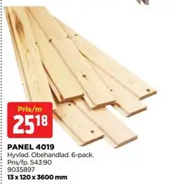 Jem&Fix PANEL 4019 erbjuda