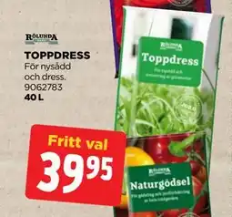 Jem&Fix TOPPDRESS erbjuda
