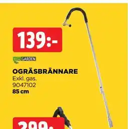 Jem&Fix OGRÄSBRÄNNARE erbjuda