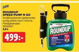 Jem&Fix ROUNDUP SPEED PUMP N GO erbjuda